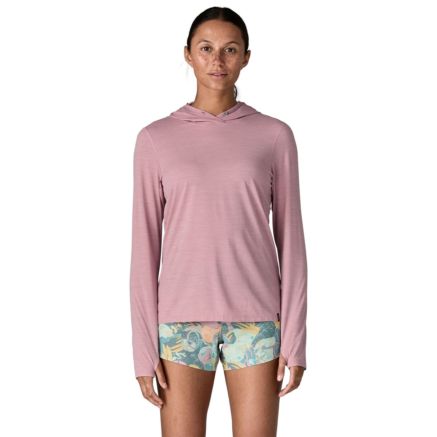 Patagonia Women's Capilene Cool Ultra Hoody Light Violet - Quiet Violet X-Dye
