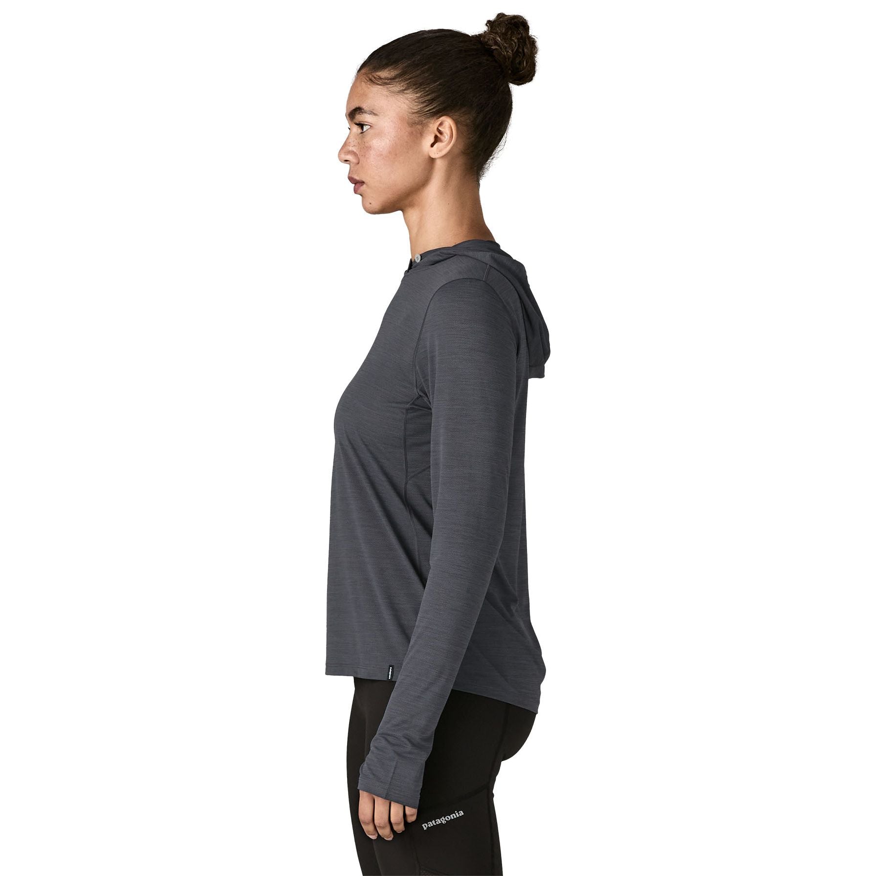 Patagonia Women's Capilene Cool Ultra Hoody Smolder Blue - Light Smolder Blue X-Dye