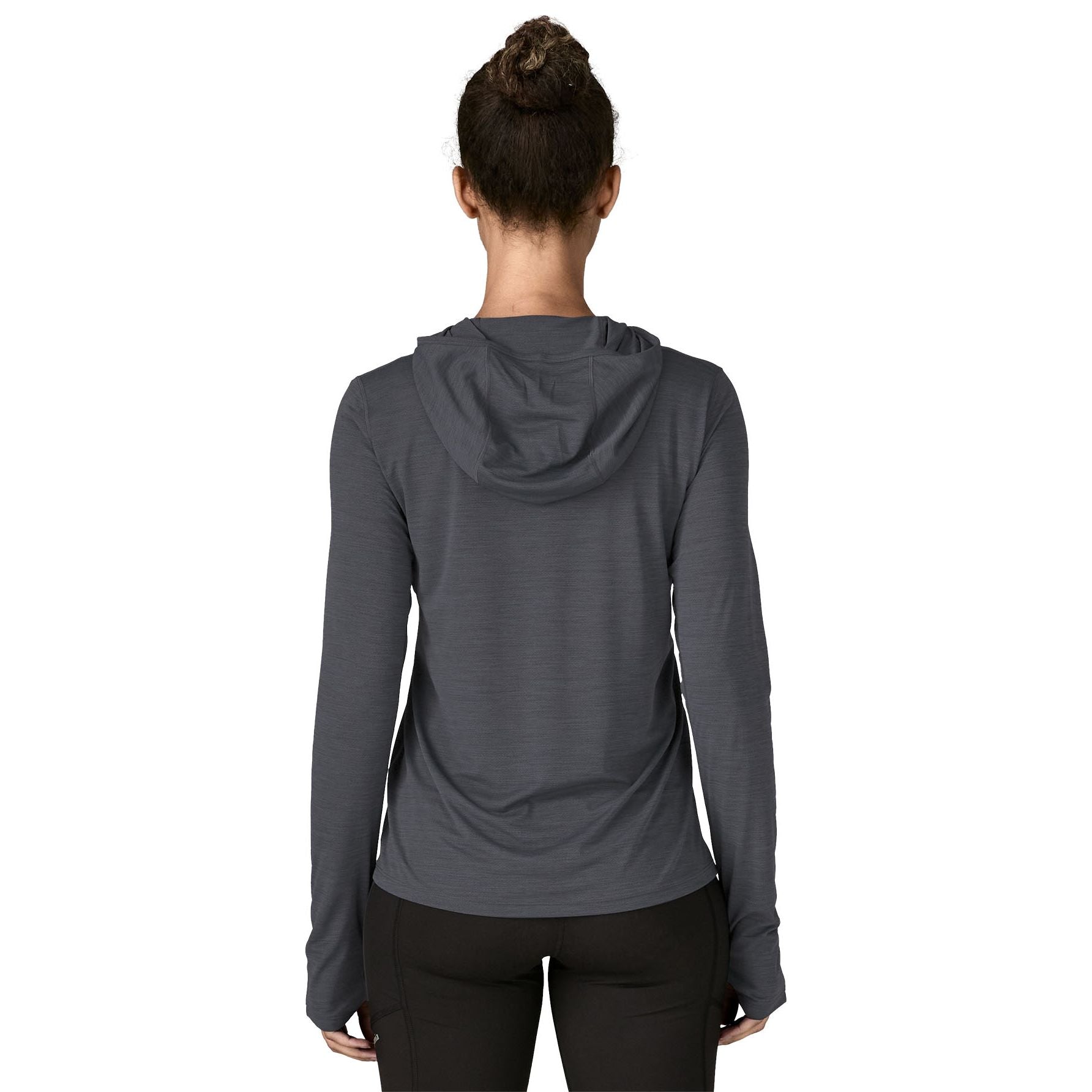 Patagonia Women's Capilene Cool Ultra Hoody Smolder Blue - Light Smolder Blue X-Dye