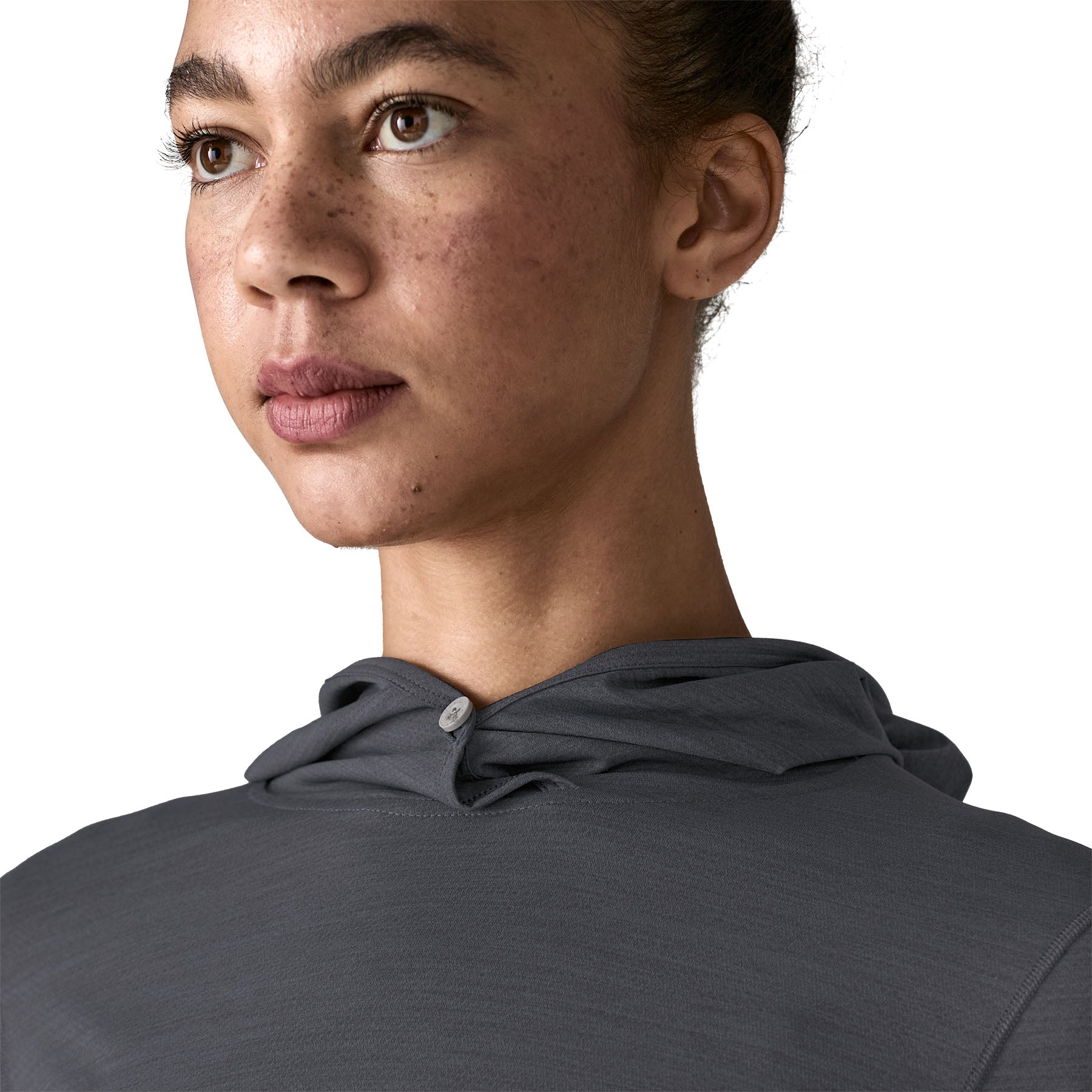 Patagonia Women's Capilene Cool Ultra Hoody Smolder Blue - Light Smolder Blue X-Dye