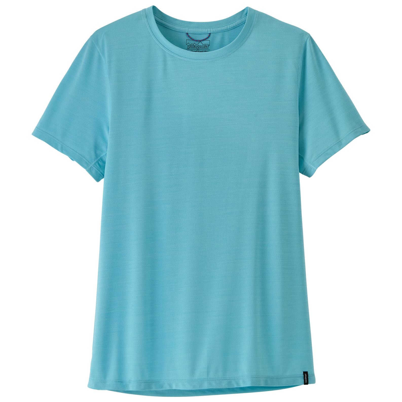 Patagonia Women's Capilene Cool Ultra Shirt Snowmelt Blue - Light Snowmelt Blue X-Dye Image 01