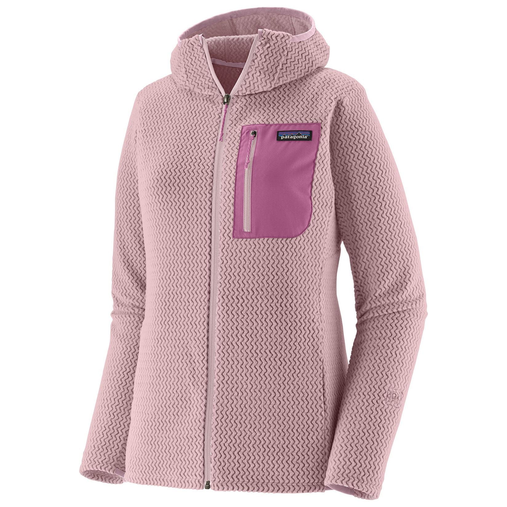 Patagonia Women's R1 Air Full-Zip Hoody Quiet Violet