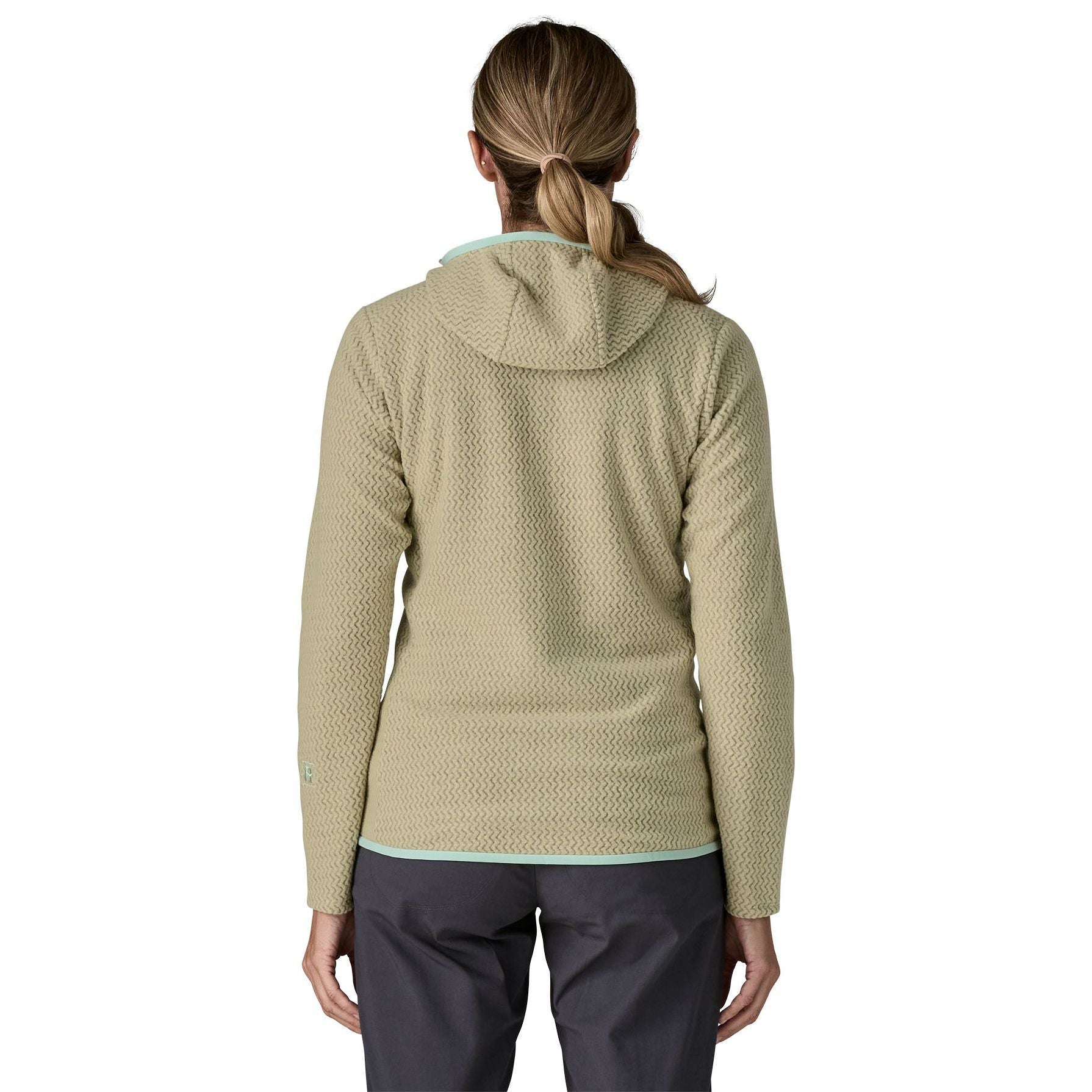 Patagonia Women's R1 Air Full-Zip Hoody Weathered Stone