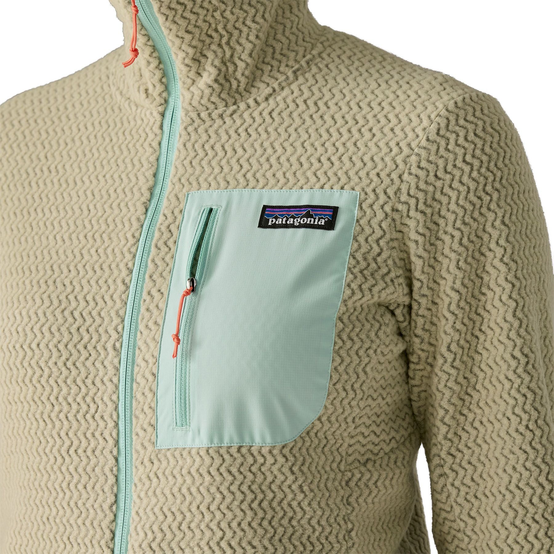 Patagonia Women's R1 Air Full-Zip Hoody Weathered Stone