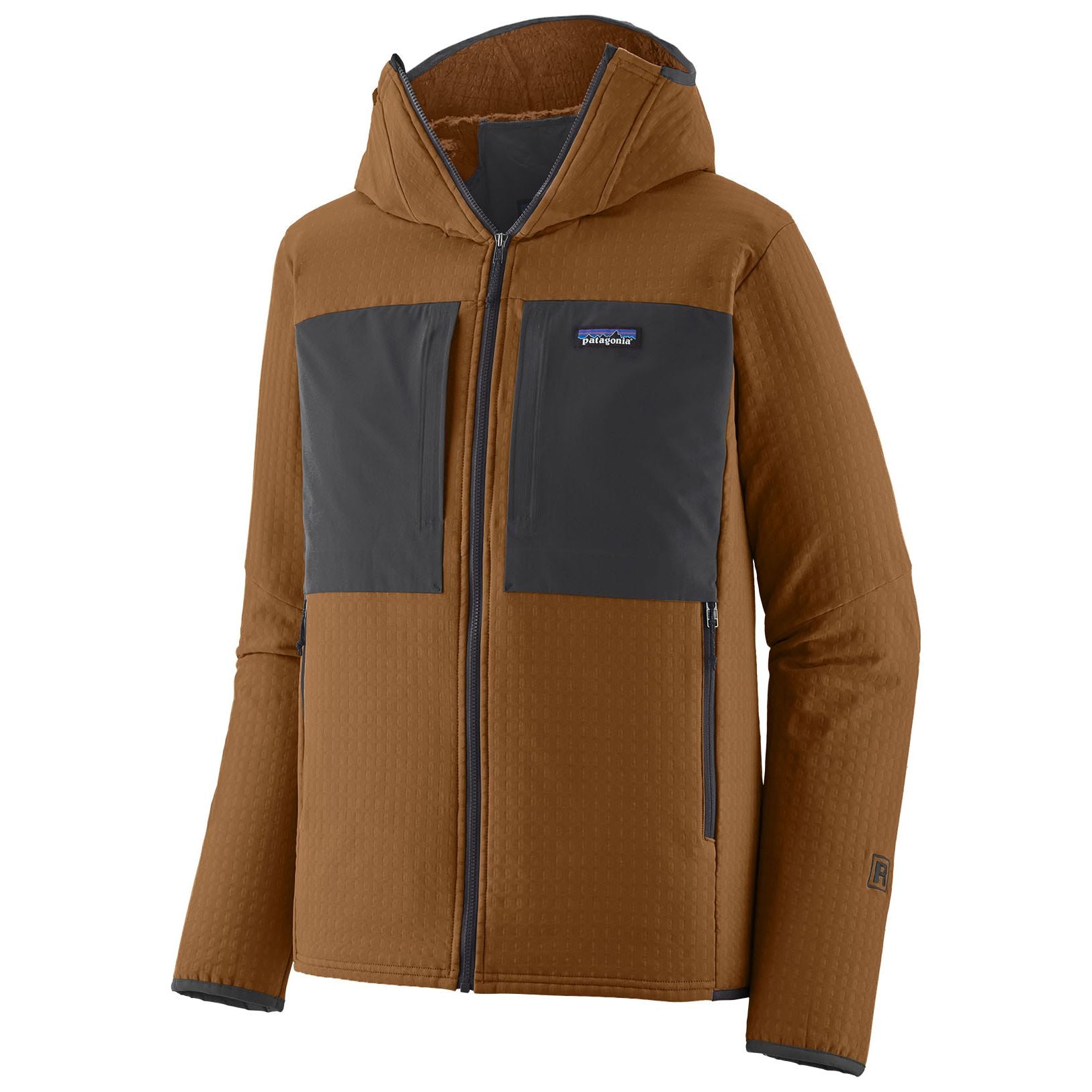 Patagonia Men's R2 TechFace Hoody Deer Brown Image 01