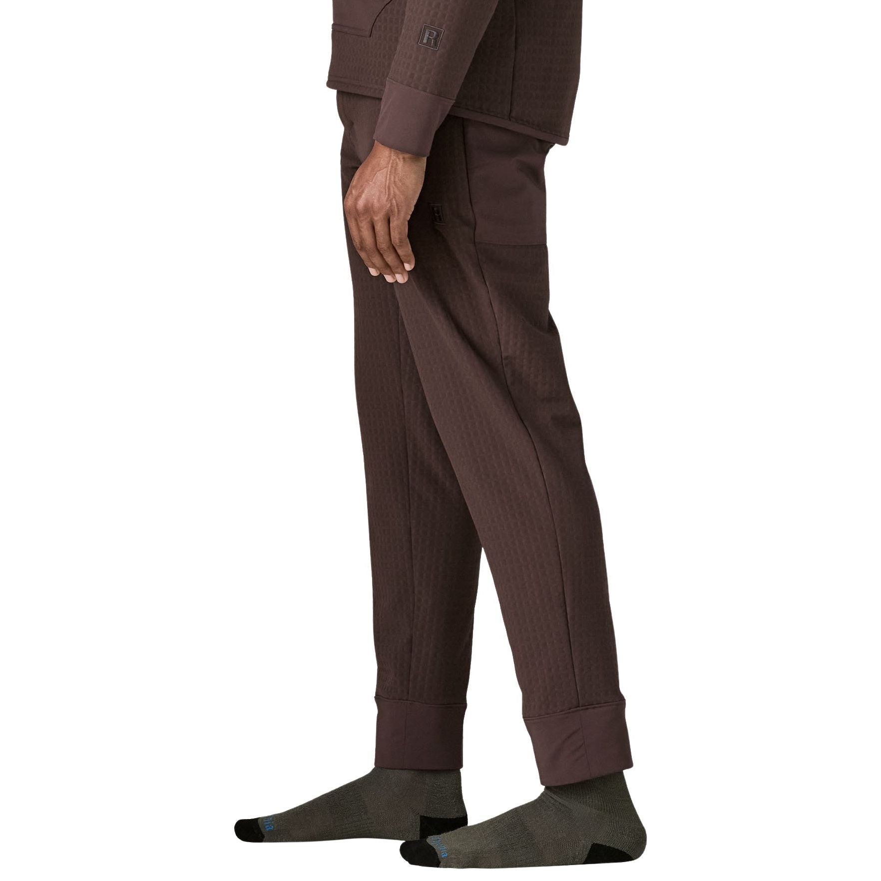 Patagonia Men's R2 TechFace Pants Den Brown Image 03