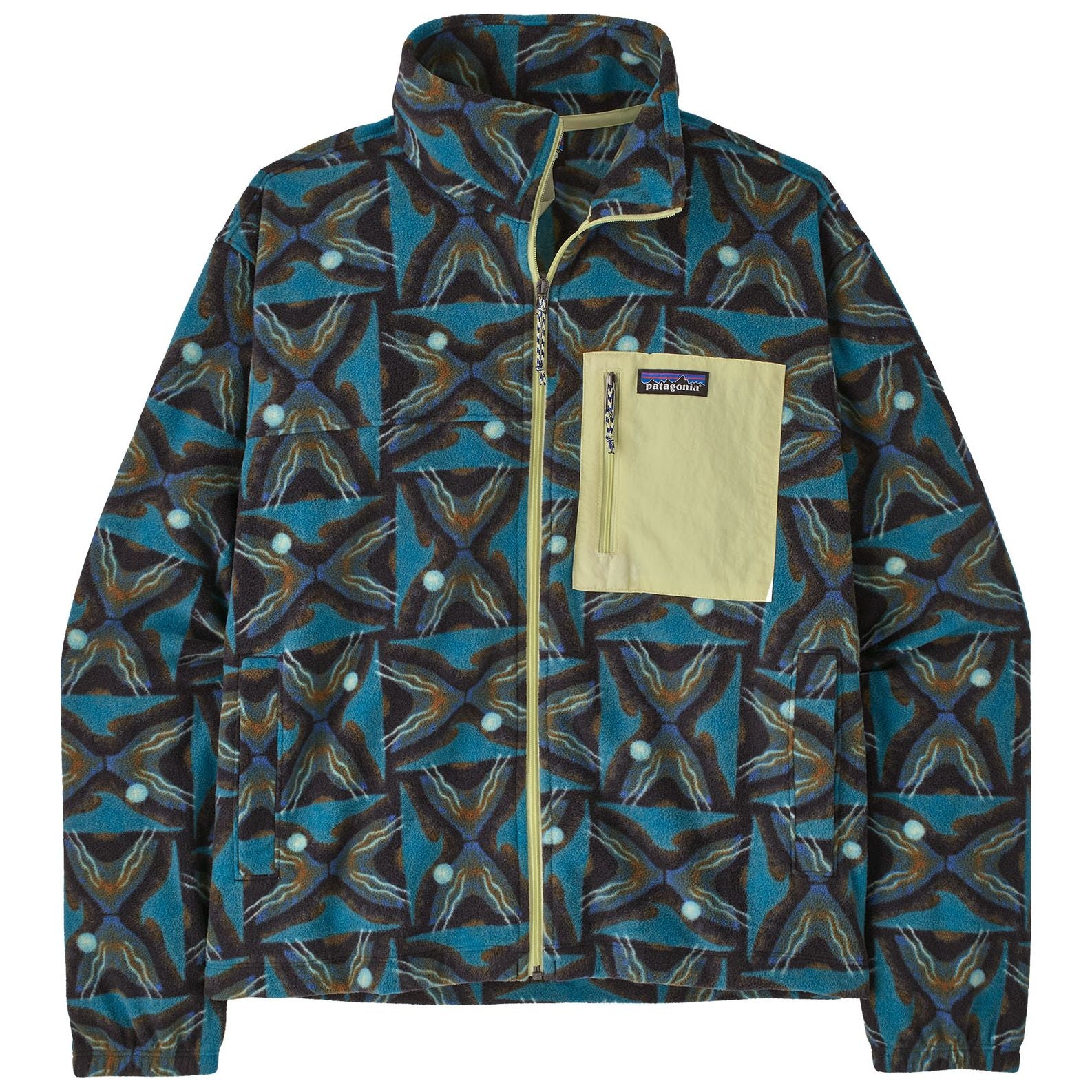 Patagonia Women's Micro D Patch Pocket Jacket Deep Freeze: Black Image 01