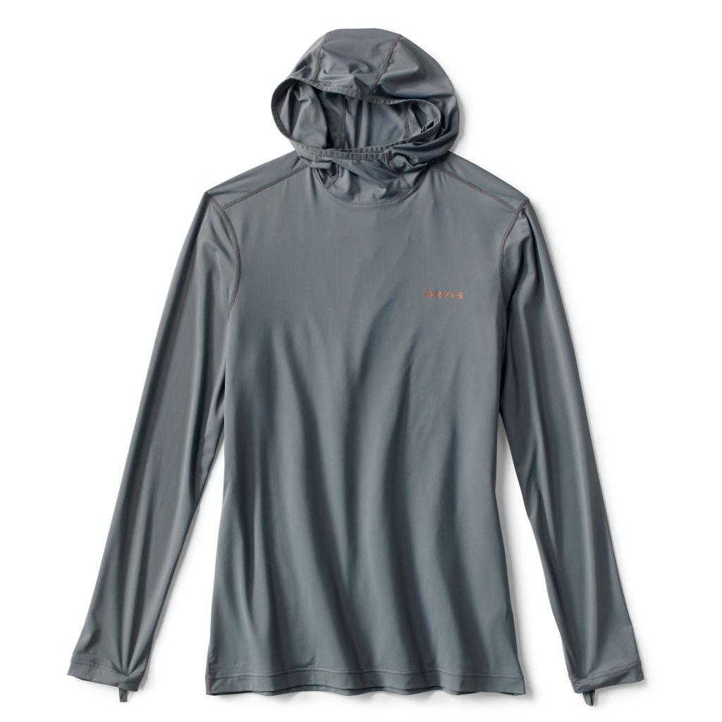 Out Fly Fishing Branded Orvis Men's Sun Defense Long Sleeve Hoodie