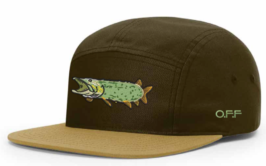 Out Fly Fishing Ltd. Edition Ditch Pickle 5 Panel Fullback Hat (NEW)