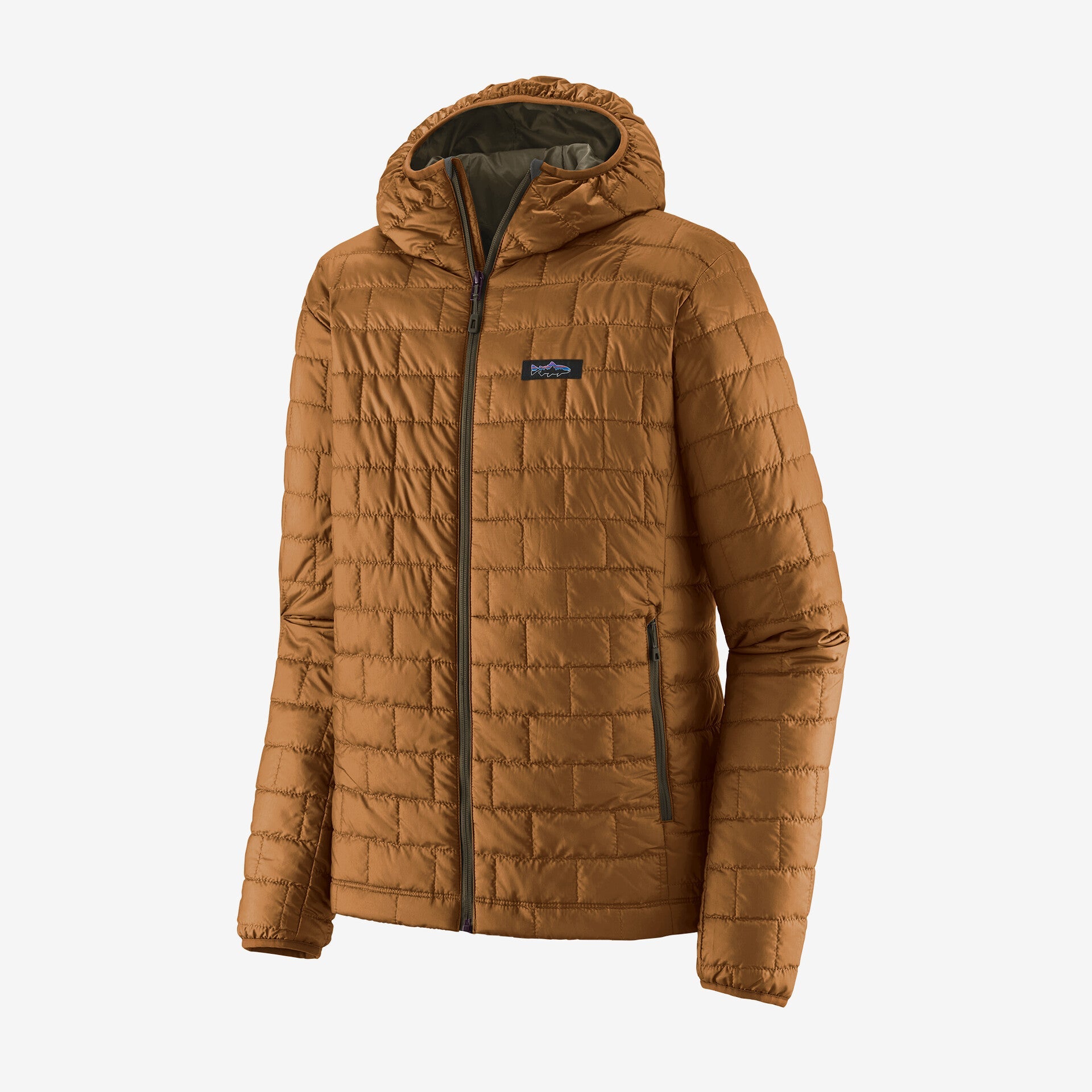 Patagonia Men's Nano Puff Fitz Roy Trout Hoody (Sale)