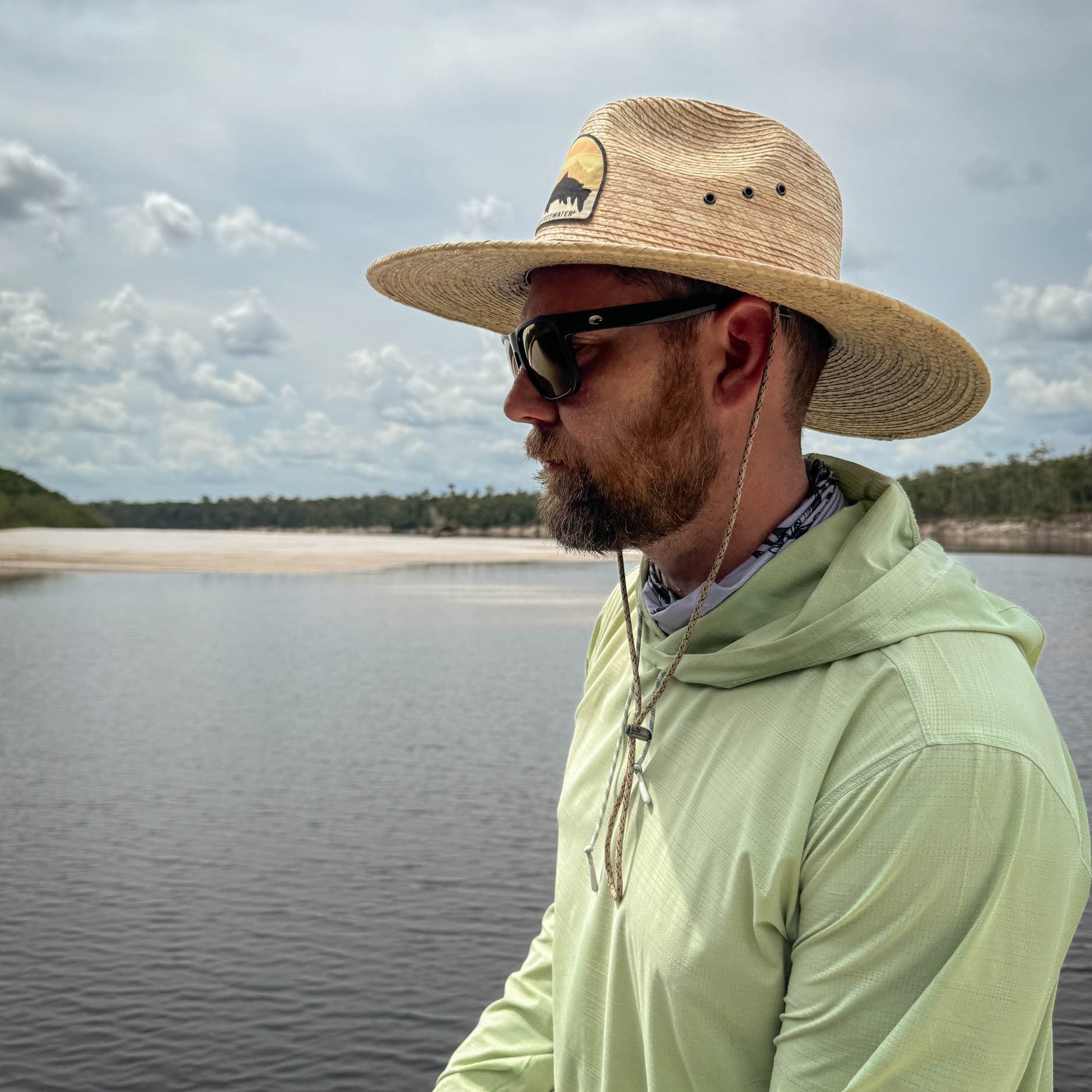 Rep Your Water : Backcountry Trout Punta Pescado Straw Hat