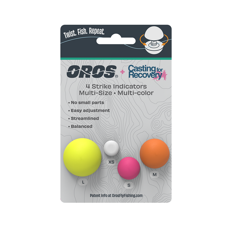 Oros Strike Indicator Casting For Recovery 4 Pack