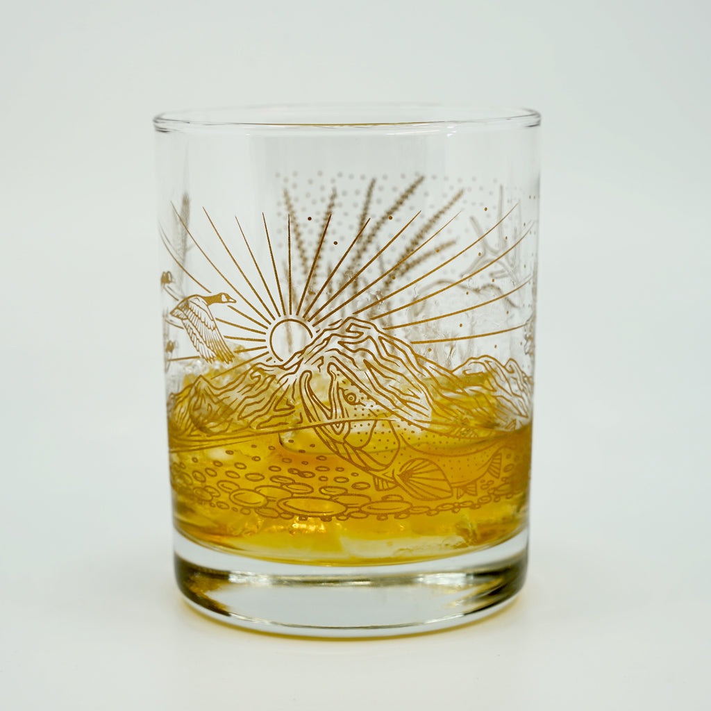 Casey Underwood Elk and Trout Tumbler