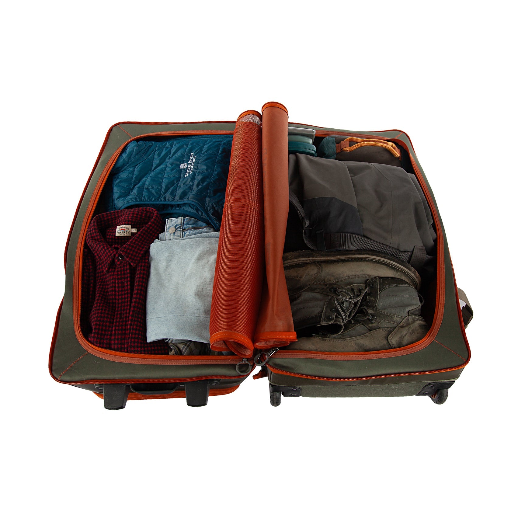 Fishpond Stormshadow Medium Rolling Duffel- Beetle