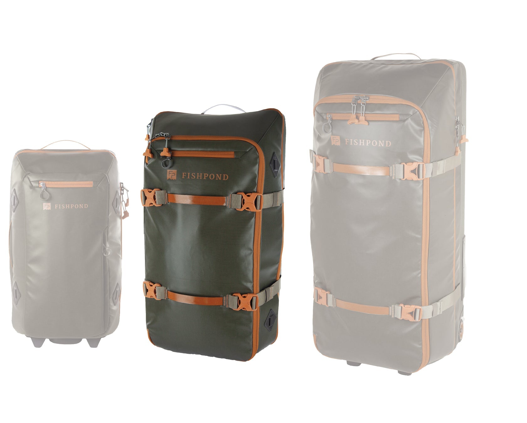 Fishpond Stormshadow Medium Rolling Duffel- Beetle