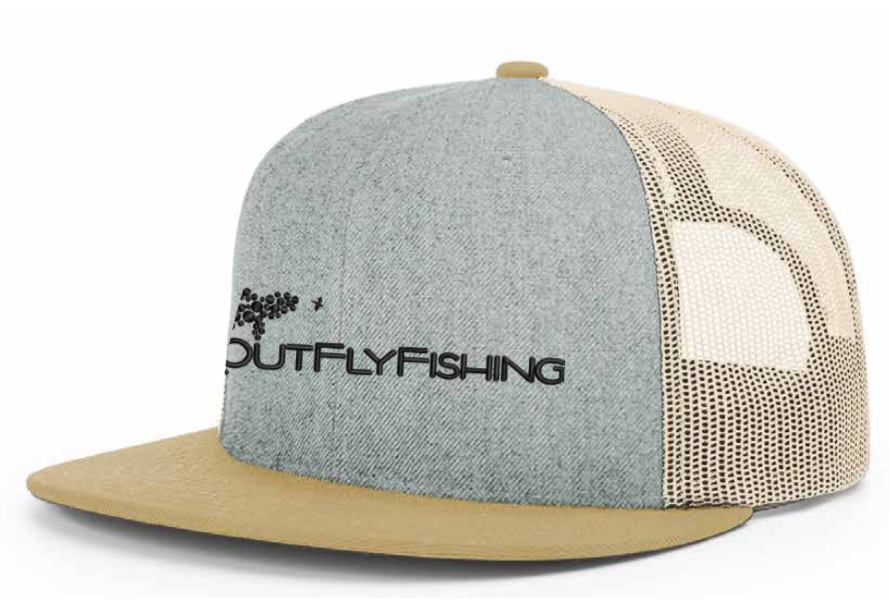 Out Fly Fishing Branded Flat Brim Hats
