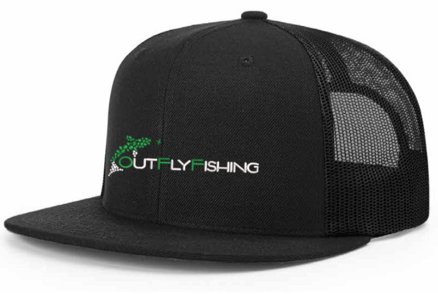 Out Fly Fishing Branded Flat Brim Hats