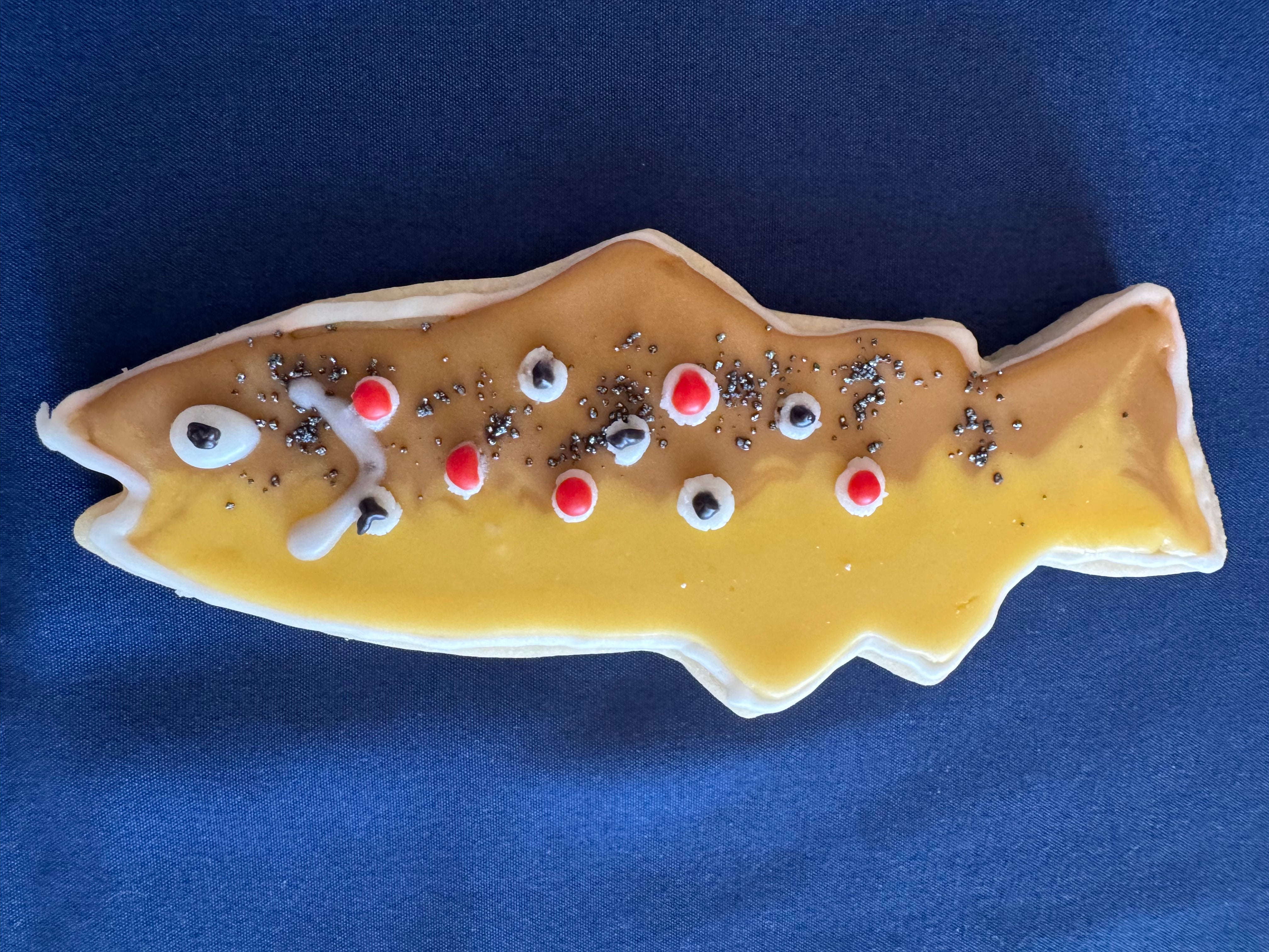 Christmas Fish Cookies