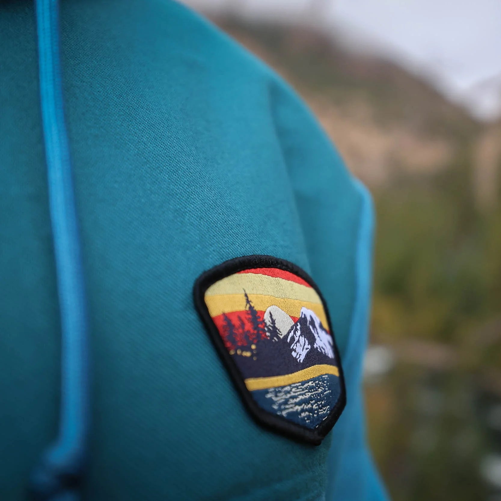 Rep Your Water Golden Hour Saddleback Eco-Hoody