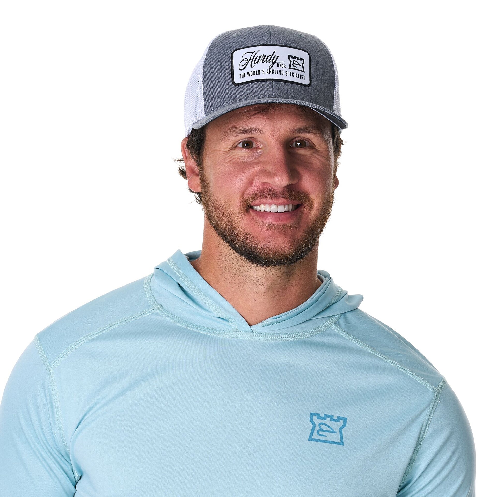 Hardy Heather Twill Patch Trucker