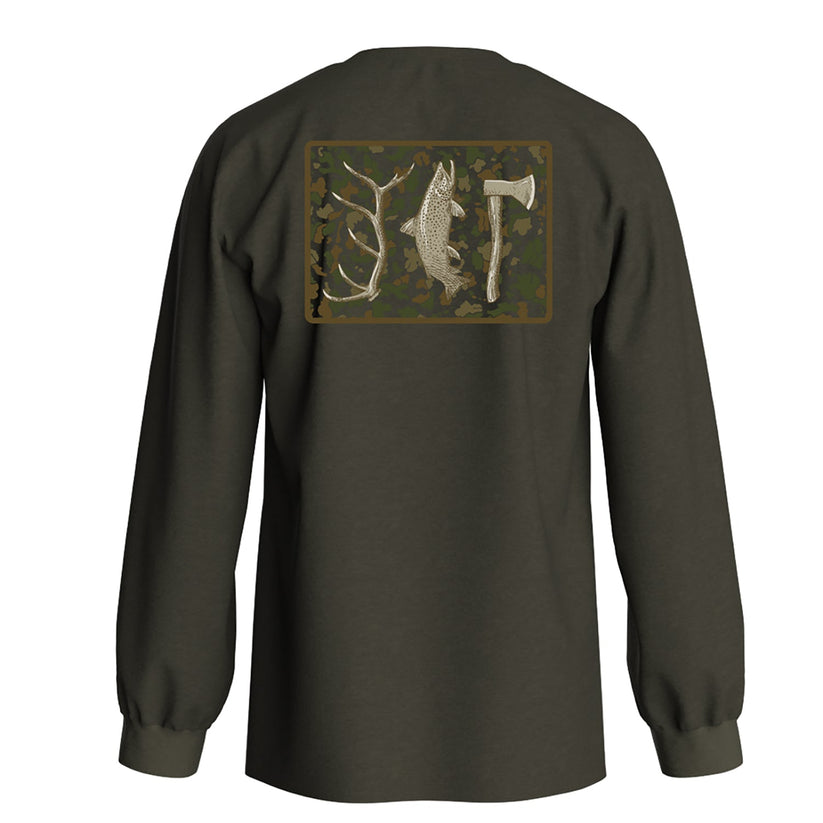 Rep Your Water Hunt Fish Camp Longsleeve T Shirt
