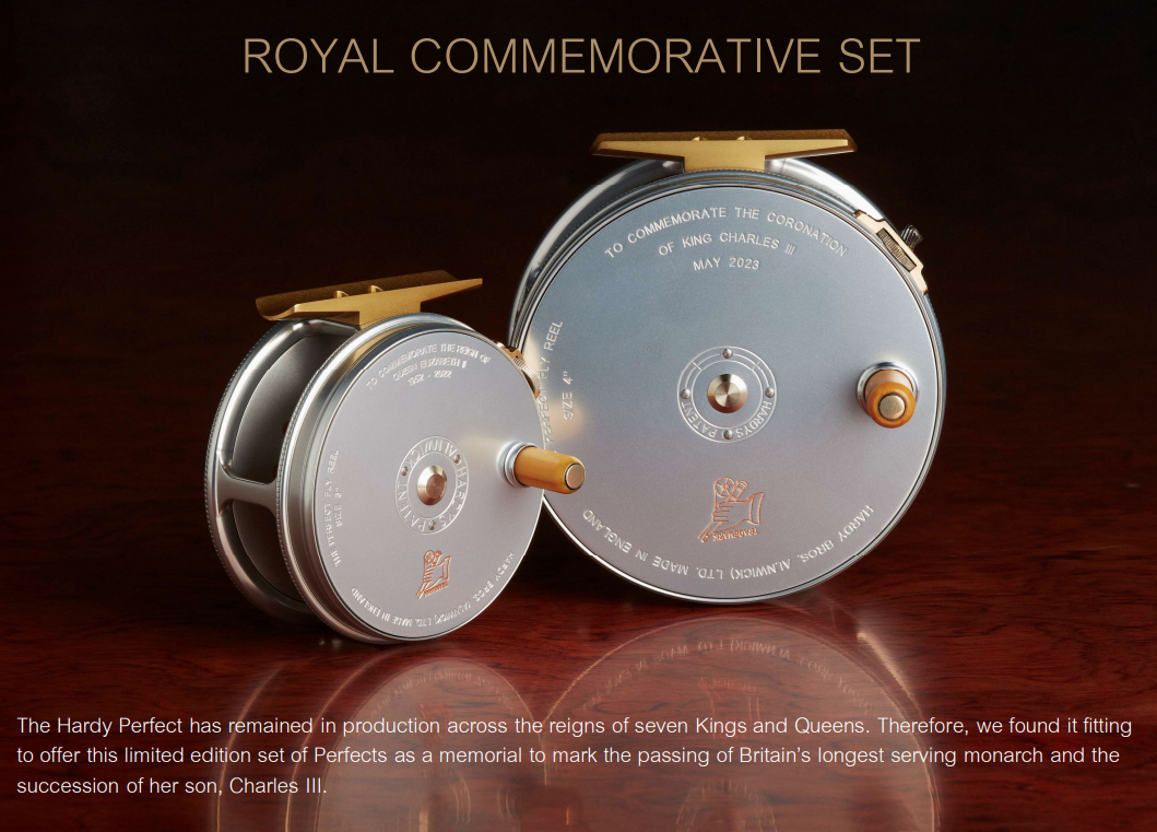 Hardy Perfect Reel Royal Commemorative Set