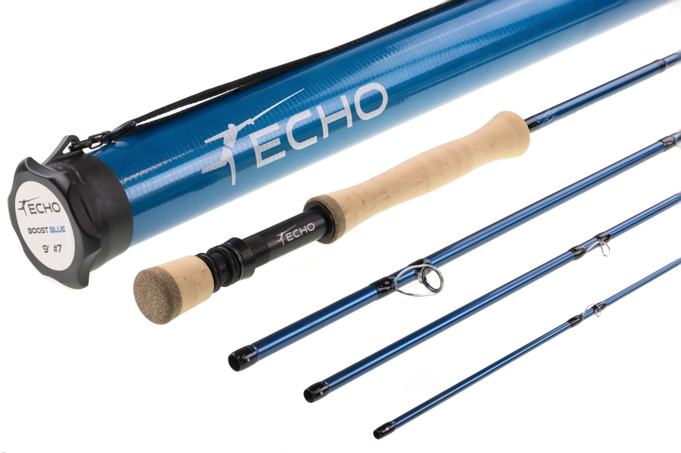 Echo Boost Blue Fly Rod