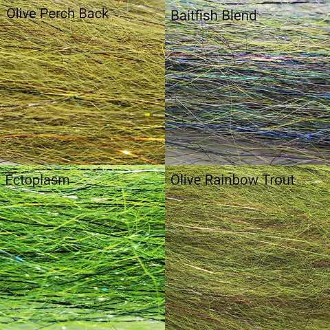 Nightmare Musky Flies Holographic Flash and Fiber Sale