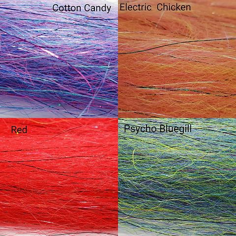 Nightmare Musky Flies Holographic Flash and Fiber Sale