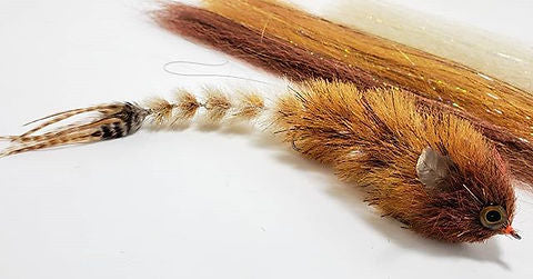 Nightmare Musky Flies Holographic Flash and Fiber Sale