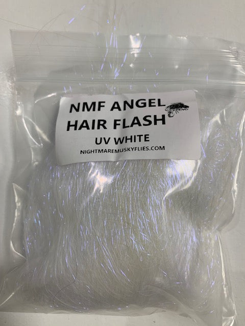Nightmare Musky Flies Angel Hair Flash