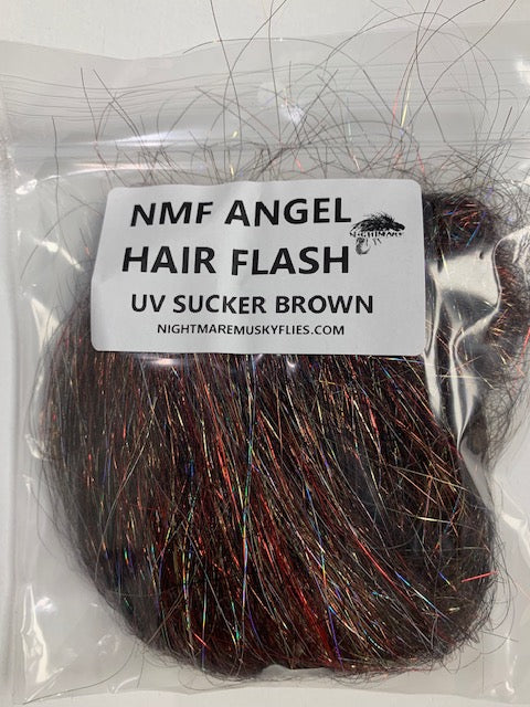 Nightmare Musky Flies Angel Hair Flash