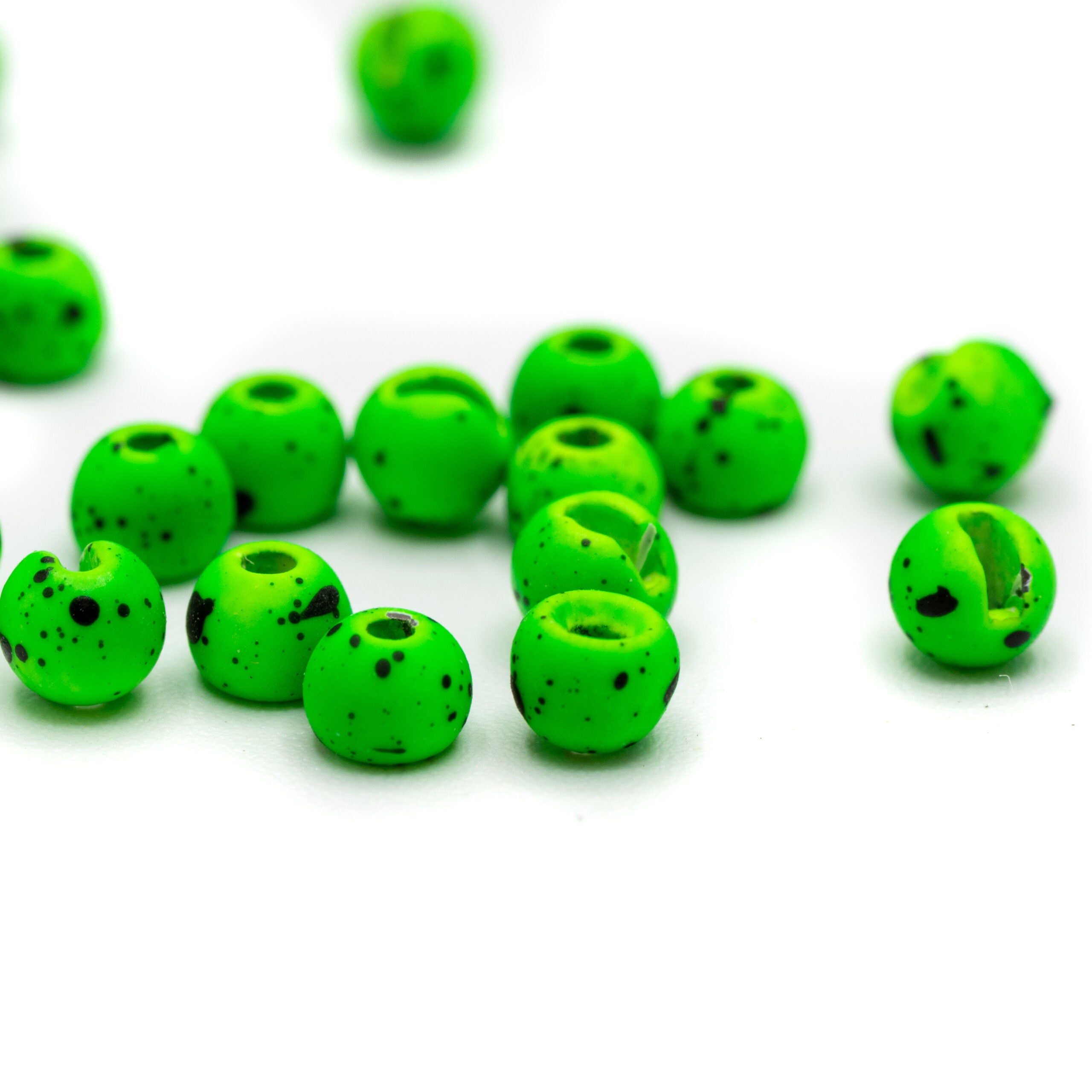 Firehole Speckled Tungsten Slotted Beads