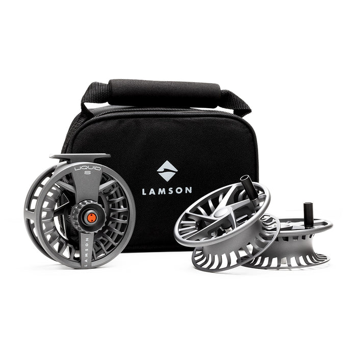 Lamson Liquid S HD Fly Reel 3 Pack