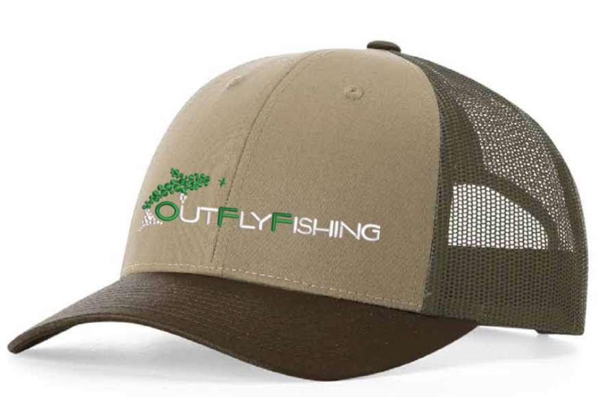 Out Fly Fishing Branded Low Profile Trucker Hats