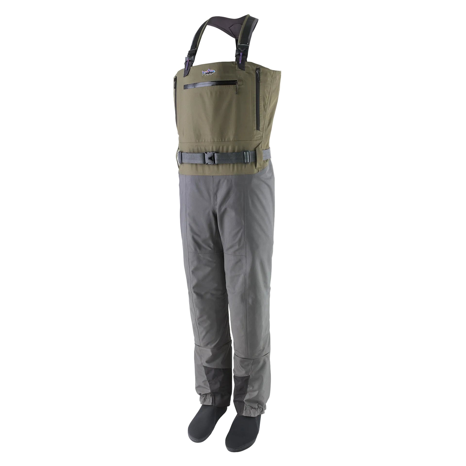 Breathable waders from Patagonia.  Their flagship Expedition Waders