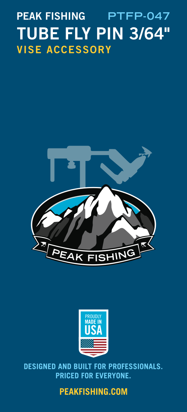 Peak Tube Fly Pin