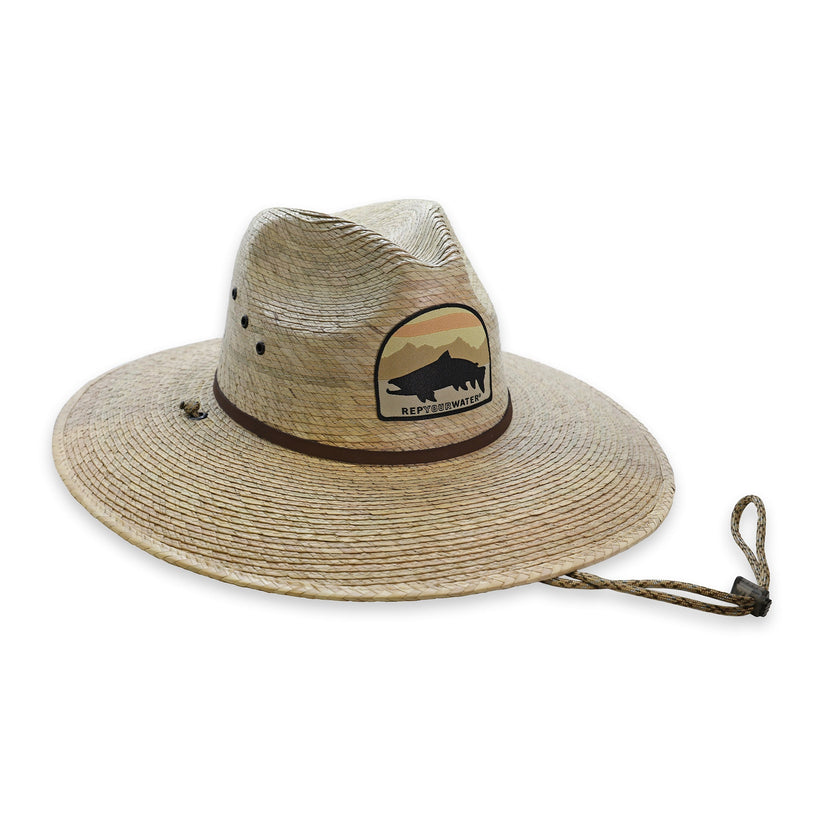 Rep Your Water : Backcountry Trout Punta Pescado Straw Hat