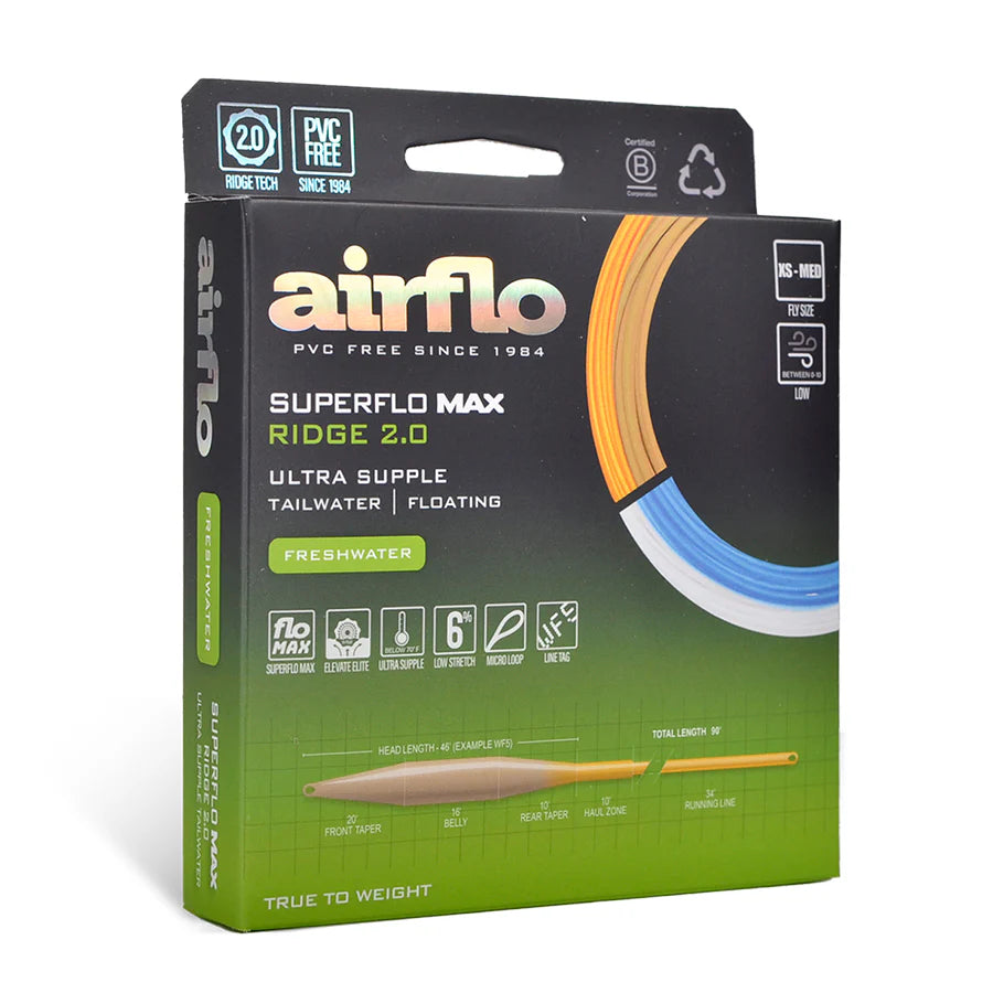 Airflo Superflo Max Ridge 2.0 Ultra Supple - Tailwater