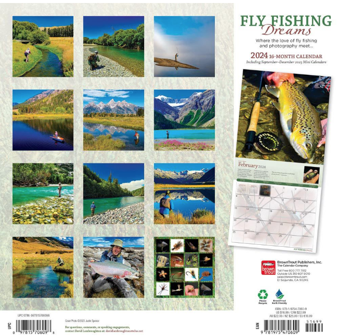 Fly Fishing Dreams Calendar