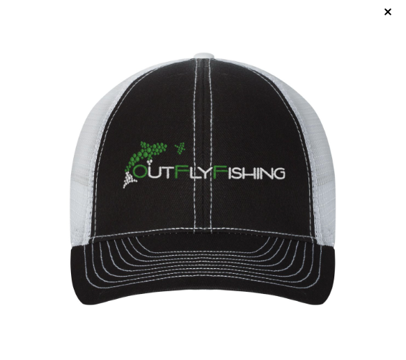 Out Fly Fishing Full Logo Trucker Hats