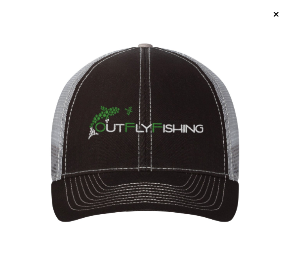 Out Fly Fishing Full Logo Trucker Hats