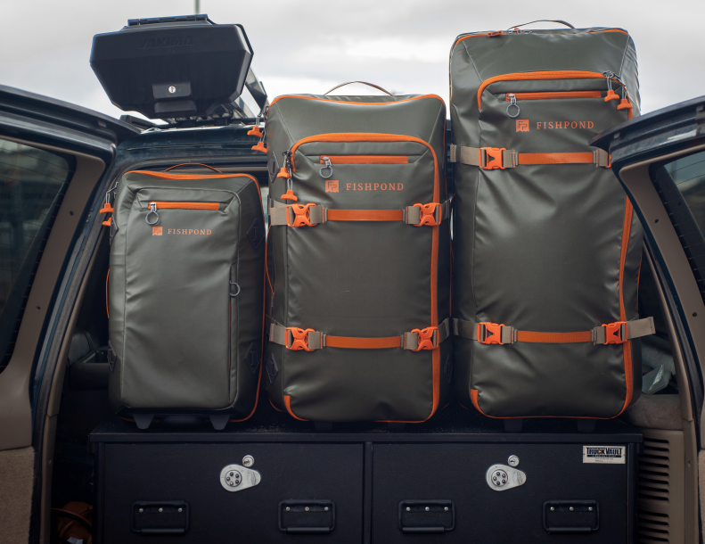 Fishpond Stormshadow Medium Rolling Duffel- Beetle