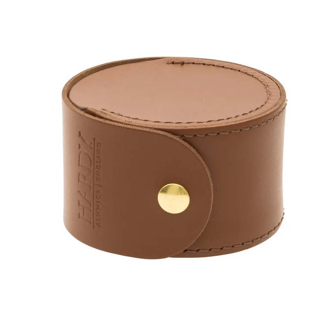 Hardy HBX Leather Reel Pouch