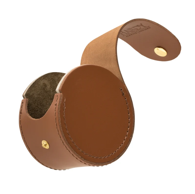 Hardy HBX Leather Reel Pouch