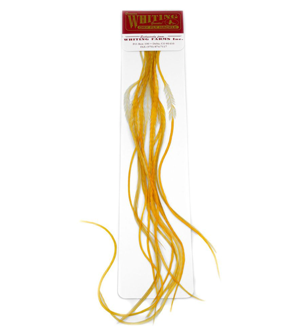 Whiting Farms 100 Pack Saddle Hackle (Sale)