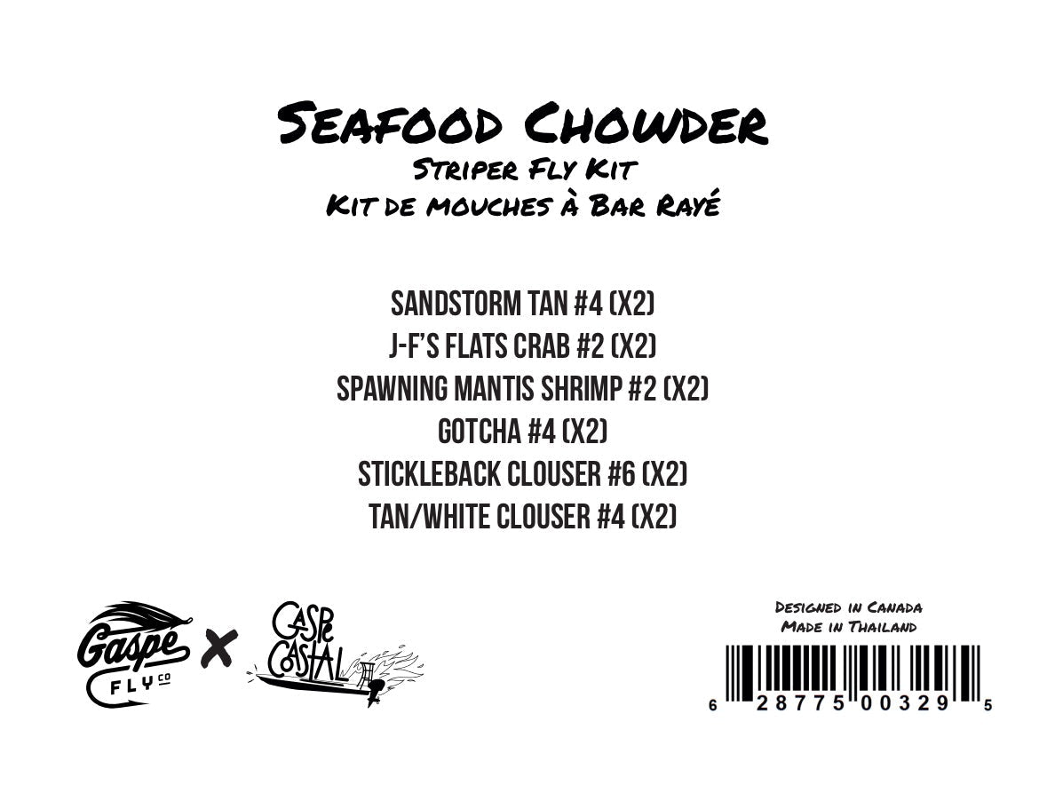 SeaFood Chowder (Striper Fly Kit)