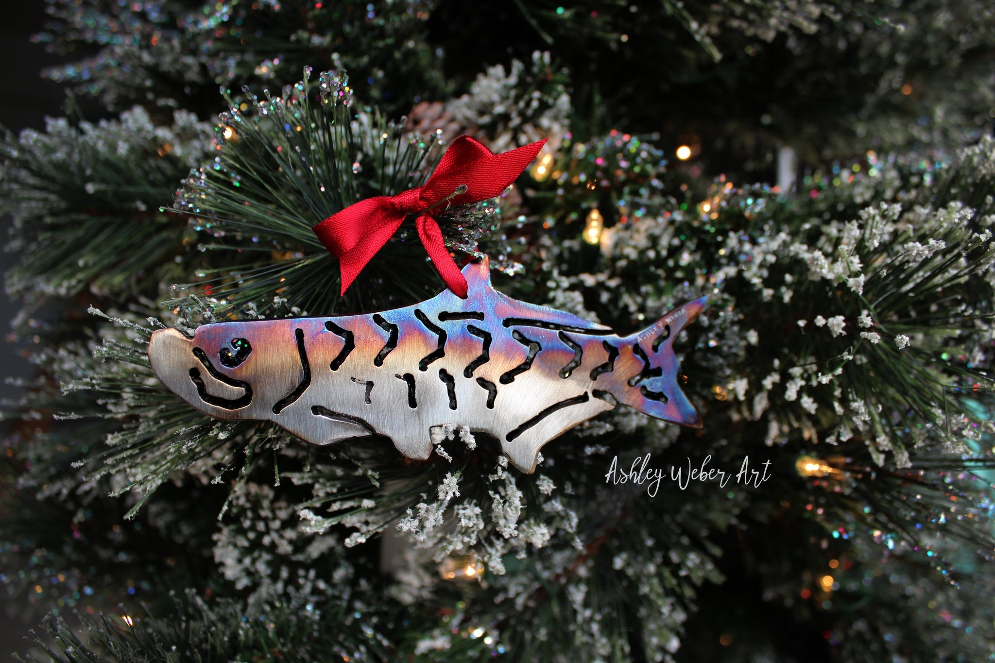 Ashley Weber Metal Christmas Ornaments