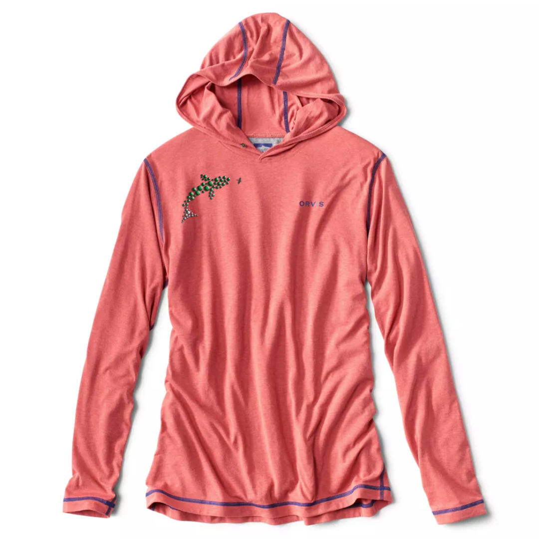 Out Fly Fishing Branded Orvis Men's Drirelease Pullover Hoodie