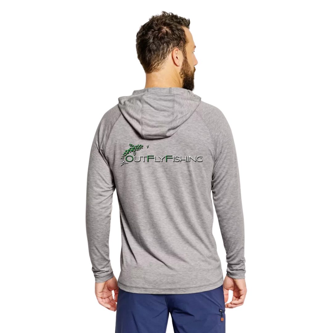 Out Fly Fishing Branded Orvis Men's Drirelease Pullover Hoodie
